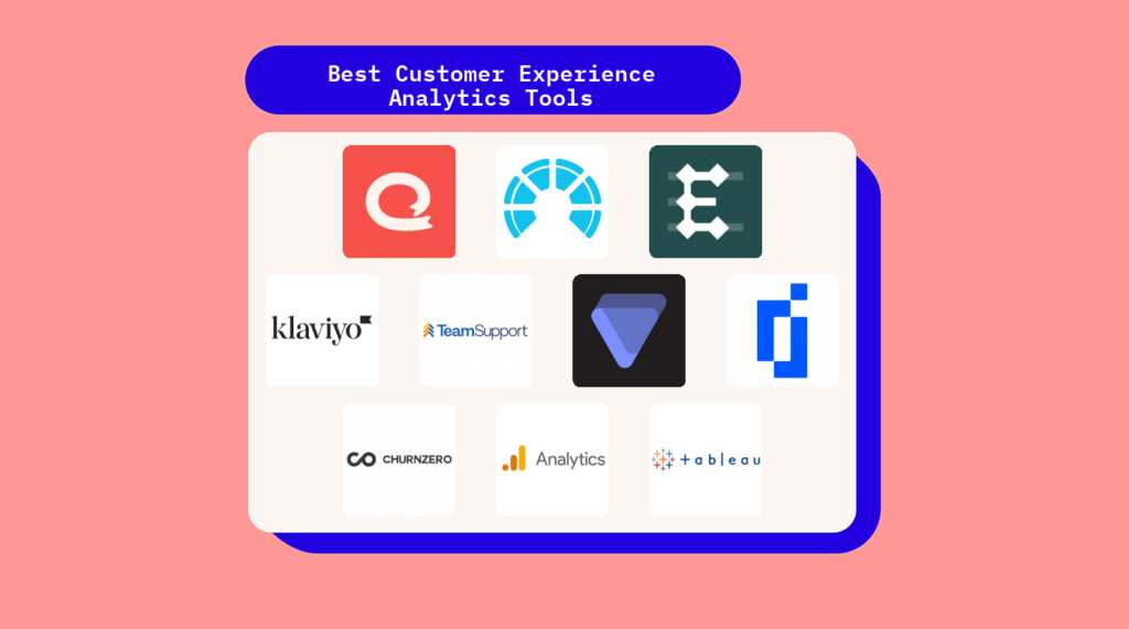 Best Best Customer Experience Analytics Tools logos 07705